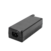 Injecteur PoE industriel 30W Gigabit, adaptateur d'alimentation conforme IEEE 802.3af/at, 100-240V AC 52V DC RJ45 100m