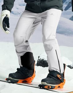 <span class=keywords><strong>Pantalon</strong></span> <span class=keywords><strong>de</strong></span> ski pour <span class=keywords><strong>homme</strong></span> Pioneer Camp, imperméable, isolé, doublé en polaire, softshell, pour snowboard, <span class=keywords><strong>randonnée</strong></span> en plein air, avec fermeture éclair à la base des jambes - Product Image 2