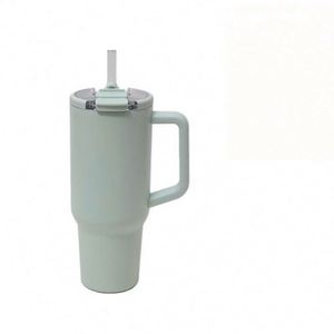 Logotipo Personalizado Promocional de 40oz. Vaso Térmico de Viaje con Aislamiento al Vacío y Pajita, Vasos de Acero Inoxidable para Eventos Deportivos y del Campus - Product Image 6