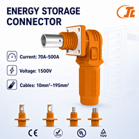 Connecteur de batterie de stockage d'énergie, prise 70A-500A, étanche IP67, borne d'entrée d'alimentation pour système de stockage d'énergie