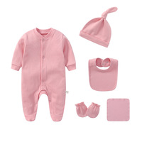 Ensemble de vêtements pour bébé nouveau-né en coton 100% blanc personnalisé, body pour bébé, combinaisons pour bébés garçons et filles, ensembles de 6 pièces