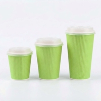 Gobelets en fibre de bambou à double paroi, compatibles micro-ondes, faible MOQ, 200ml, 300ml, 400ml, 500ml, avec taille et impression personnalisées