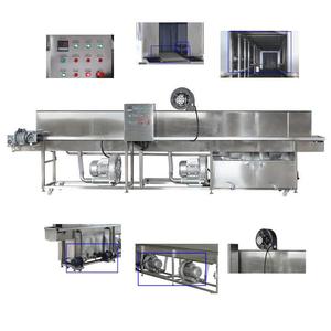 Tự động liên tục nhựa hoặc chai thủy tinh/lọ/lon áp lực cao Máy giặt Cleaner tiệt trùng tiệt trùng và máy sấy máy - Product Image 2