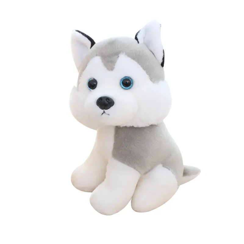 2024 personnalisé 7 ''doux jouet en peluche chien pour enfants réaliste jouet en peluche chien faire chien en peluche chien