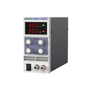 Wanptek KPS303D 30V 3A 90W Interruptor regulador de tensão variável de laboratório de mesa regulado fonte de alimentação DC 110V/220V