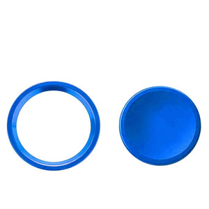 Capot de bouton de démarrage de <span class=keywords><strong>voiture</strong></span> en aluminium usiné CNC personnalisé, capot de bouton de démarrage/arrêt du <span class=keywords><strong>moteur</strong></span> - Product Image 4