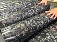 Feuilles de plastique celluloid en gros, noir, gris, blanc, multicolores, 0,17-3 mm, 1600x700 mm, pour revêtement de volant, de tambour et d'accordéon