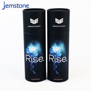 Tubos de papel artesanales redondos de cartón con logotipo impreso de tamaño personalizado con impresión personalizada - Product Image 3