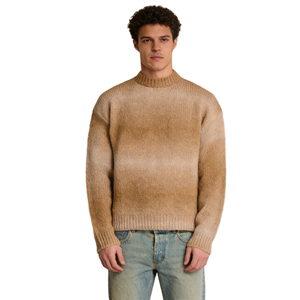 Maglione Invernale da Uomo AJB in Mohair di Alta Qualità, Traspirante, Antirughe, Antirestringimento, Comodo e Ampio, a Righe, Lavorato a <span class=keywords><strong>Maglia</strong></span> - Product Image 6