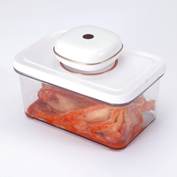 Boîte de conservation alimentaire hermétique rectangulaire en plastique ABS pour la cuisine et le garde-manger, pour la préservation de la fraîcheur