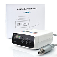 Moteur dentaire électrique portable avec tube lumineux LED, pulvérisation d'eau interne, NL400, micromoteur électrique sans balais externe pour laboratoire dentaire