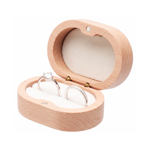 High Quality Wedding <b>Ring</b> Box Wood <b>Ring</b> Box for Proposal Handmade Rustic <b>Ring</b> <b>Storage</b> Box - Product Image 6