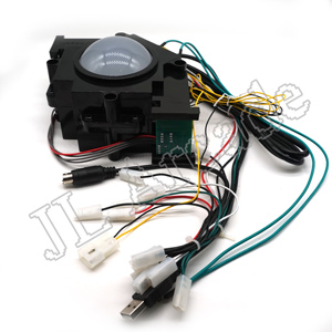 USB/<span class=keywords><strong>PS2</strong></span> 3 ''đường kính chiếu sáng <span class=keywords><strong>Arcade</strong></span> Trackball kinh điển trò chơi Hội Đồng Quản trị cho đồng tiền hoạt động máy - Product Image 6