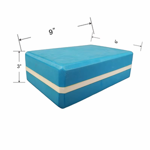 Độc quyền cung cấp khối Yoga 3 trong 1 màu kép mật độ cao-chống trượt & đa mục đích, và tăng cường thói quen tập yoga - Product Image 1