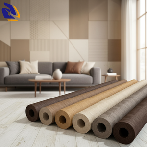 Nouveau design de film décoratif en <span class=keywords><strong>PVC</strong></span> anti-rayures, non auto-adhésif, pour la décoration intérieure, à prix raisonnable - Product Image 3