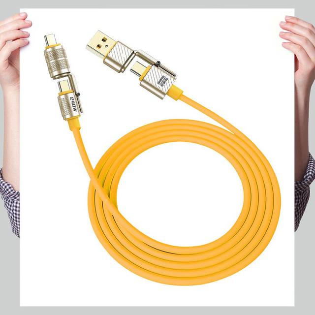 2026 Hot Sale 4 In One Type-C Pd Usb 2.0 6A Multifunction PD Fast Charging Data Cable C Type