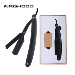 Premium Single Stainless Steel Blade Cut Throat Razor Straight Razor For Men