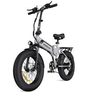 Vélo électrique 48V 500W 13Ah à double suspension avec frein à disque hydraulique Vélo de montagne Ebike électrique Vente en gros