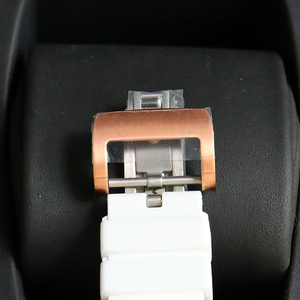 Best Selling High Quality Custom Luxury <b>Watch</b> White Ceramic <b>Watch</b> <b>Rubber</b> Strap Business Men's High-end Wristwatch - Product Image 3
