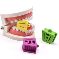 JAPI Rétracteur de joue portable en silicone coloré de haute qualité, protège-langue orthodontique, aligneur de morsure pour usage dentaire