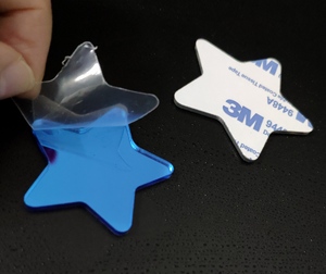 Láminas de Espejo Acrílico de Color Autoadhesivas de 8x8 Pulgadas, Ecológicas, Irrompibles, sin Marco, Decorativas para el Hogar, DIY - Product Image 1