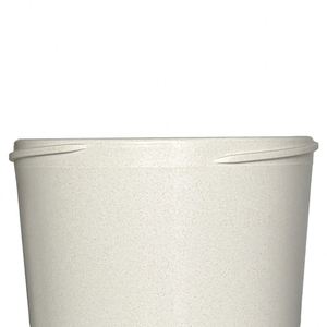 Gobelet isotherme de voyage en biomasse durable de 12 oz, tasse en fibre de bambou, fond rond, gobelets en plastique - Product Image 4