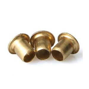 <span class=keywords><strong>Rivet</strong></span> creux <span class=keywords><strong>tubulaire</strong></span> Tubler en métal cuivré à tête ronde plate en <span class=keywords><strong>laiton</strong></span> personnalisé - Product Image 6