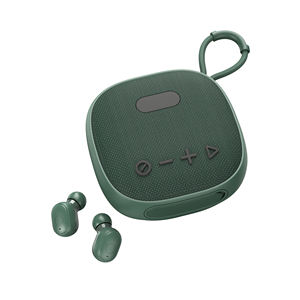 인 이어 헤드폰 2 in 1 무선 오디오 휴대용 야외 스포츠 홈 무선 스피커 TWS 이어 버드 - Product Image 4