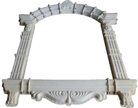 Vente en gros Reazone RZW08 Moule de coffrage 3D en plastique ABS haute précision pour arches préfabriquées et fenêtres, durée de vie de 3 ans, pour la construction