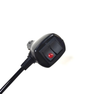 Kép ON-OFF chuyển đổi <span class=keywords><strong>12V</strong></span> Thuốc lá nhẹ hơn cắm 3m PU Áo khoác cáp với 3x20 AWG dây cho xe van RV - Product Image 4