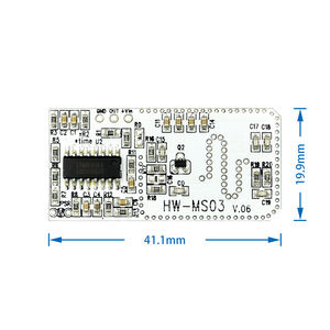 Módulo de Sensor de Movimiento de Alto Rendimiento, Sensor de Movimiento por Radar HW-MS03, Módulo de Sensor de Radar de Microondas de 2.4GHz a 5.8GHz para - Product Image 1
