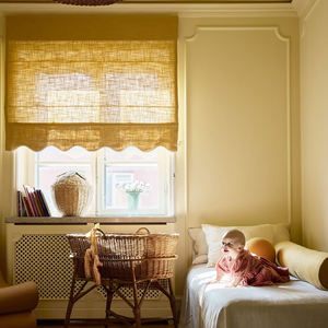 Rideaux romains sur mesure, faible MOQ, rideaux en lin transparents pour salon et chambre à coucher - Product Image 3