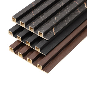 บอร์ดติดผนัง PS สำหรับคริสต์มาสบอร์ดติดผนังพื้นหลังทีวีที่ดี168WPC ตาข่ายเว้าสีแดงแกะสลักคลื่นนูนสำหรับเทศกาลคริสต์มาส - Product Image 2