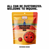Sachets refermables anti-humidité pour aliments, avec fermeture éclair, pour aliments pour animaux, sushis, fruits secs, collations, sacs PE