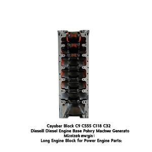 Cylinder <b>Block</b> C9 C55 C18 C32 Industrial Diesel Engine Base Component Long Engine <b>Block</b> for <b>Power</b> Generator - Product Image 1
