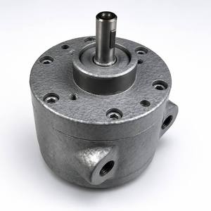 Moteur pneumatique à palettes 1,7 CV 3000 tr/min avec montage sur pied à bride IEC NEMA pour mélangeur de peinture, agitateur de fût et entraînement de pompe - Product Image 4