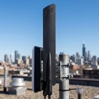 Antena WiFi de Doble Banda 2.4G/5.8G de Alta Ganancia 8dBi, Vertical, para Router AP, Conector N Macho, Diseño Plegable, Uso Interior/Exterior