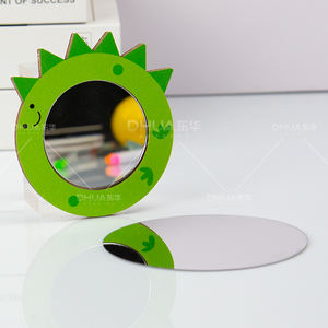 गर्म बिकने वाली diy अनियमित आकार के साथ पीसी/पेग दर्पण शैक्षिक बच्चों के लिए रंगीन एयर क्ले कस्टम आकार के साथ पीसी/पेग दर्पण - Product Image 2