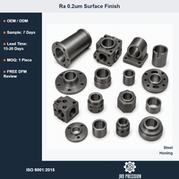 Pièces hydrauliques sur mesure affûtées, fournisseur OEM, Ra 0,2μm, acier d'affûtage ISO 9001