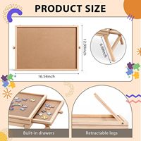 Planche en bois avec table, couleur bois naturel