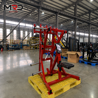 Máquina de remo sentado con carga de placas de acero, con características de seguridad para entrenamiento de fuerza de brazos, espalda, látigos, deltoides posteriores y bíceps, para gimnasios y clubes de fitness