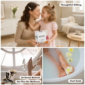 Huile Essentielle Bio et <span class=keywords><strong>Sel</strong></span> de <span class=keywords><strong>Bain</strong></span> Minéral de la Mer Morte pour les Pieds et le Corps – Soin <span class=keywords><strong>D</strong></span>étoxifiant pour Hommes et Femmes – Vente en Gros OEM Personnalisée - Product Image 3