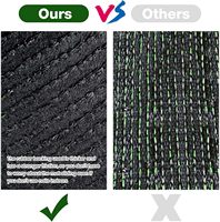 Meistverkaufter 7mm Dicker PP Kunstrasen-Rolle für Innen- und Außenbereich, Putting Green, Landschaftsgarten, Weicher Rasenteppich
