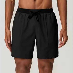 Shorts de sport pour hommes de la marque Fitness Gym avec poches, logo personnalisé, vêtements de sport respirants, shorts de course pour hommes - Product Image 4