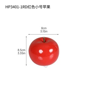 Moderne Simple Résine Artisanat pour La Maison Salon Salle À Manger Lumière De Luxe Accessoires De Bureau En Céramique Creative Pomme Ornements - Product Image 6