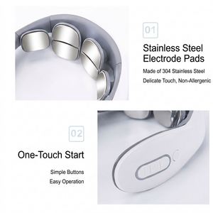 Masajeador de Cuello Directo de Fábrica 2026: Tendencia, Logotipo Personalizado, Recargable, Portátil, Inteligente – Regalos Promocionales Corporativos - Product Image 3
