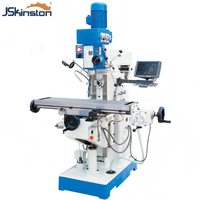 Machine de perçage et de fraisage multifonctionnelle, fraiseuse universelle à métal horizontale numérique