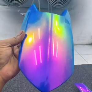 Rosa rosso arancio verde iridescente <span class=keywords><strong>Aurora</strong></span> bianco Super mutevole pigmento camaleonte colori vernice per auto pigmento opale Colorshift - Product Image 2