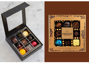 <span class=keywords><strong>Caja</strong></span> de regalo de papel de alta calidad de diseño de lujo personalizado con divisores <span class=keywords><strong>caja</strong></span> de dulces de comida <span class=keywords><strong>caja</strong></span> de embalaje de chocolate - Product Image 4