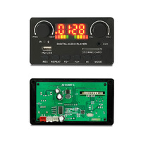 Tarjeta Decodificadora de MP3 de 2*40W, Amplificador, Reproductor de Música Digital MP3, Tarjeta de Música de Plástico ABS con Decodificador de Sonido a USB